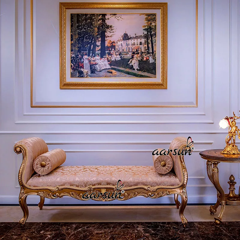 Wooden Designer Settee View 4