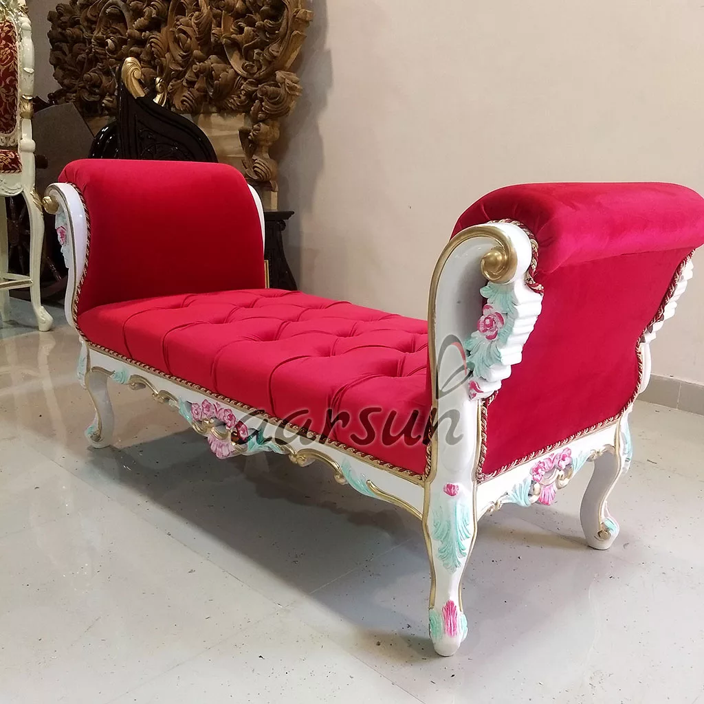 Handcrafted Bed Bench Ottoman Settee Home Furniture View 4