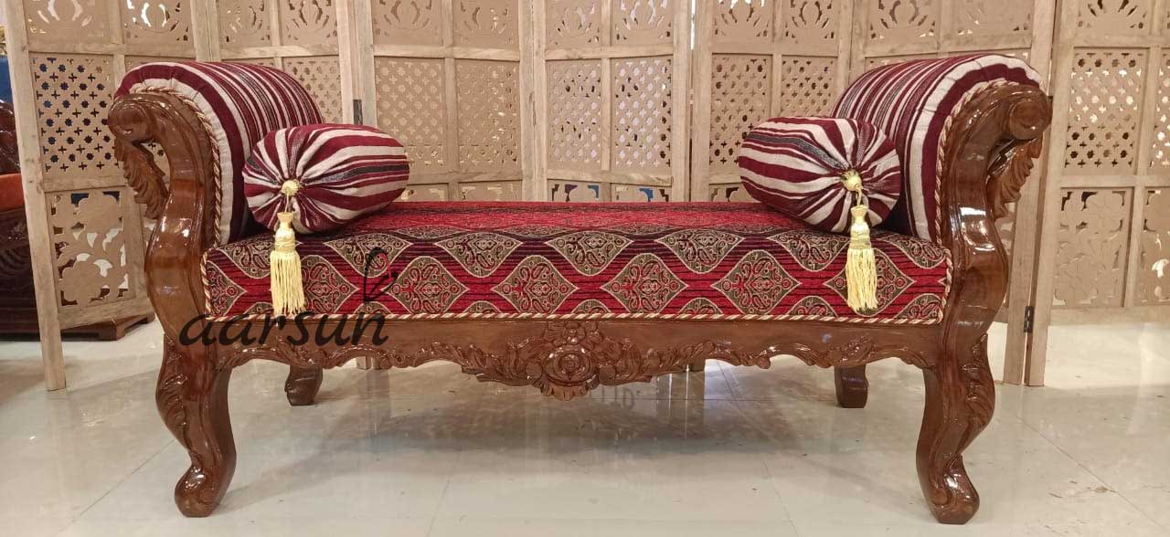 Handcrafted Bed Bench / Home Settee View 4