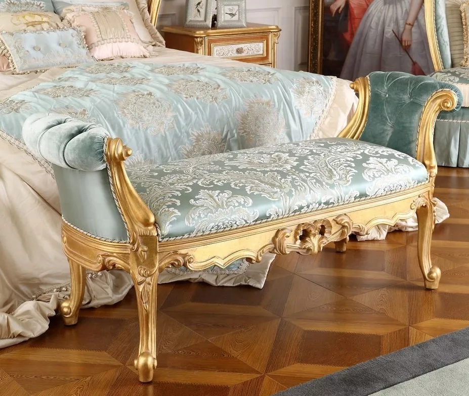 Handcrafted Royal Bed Bench