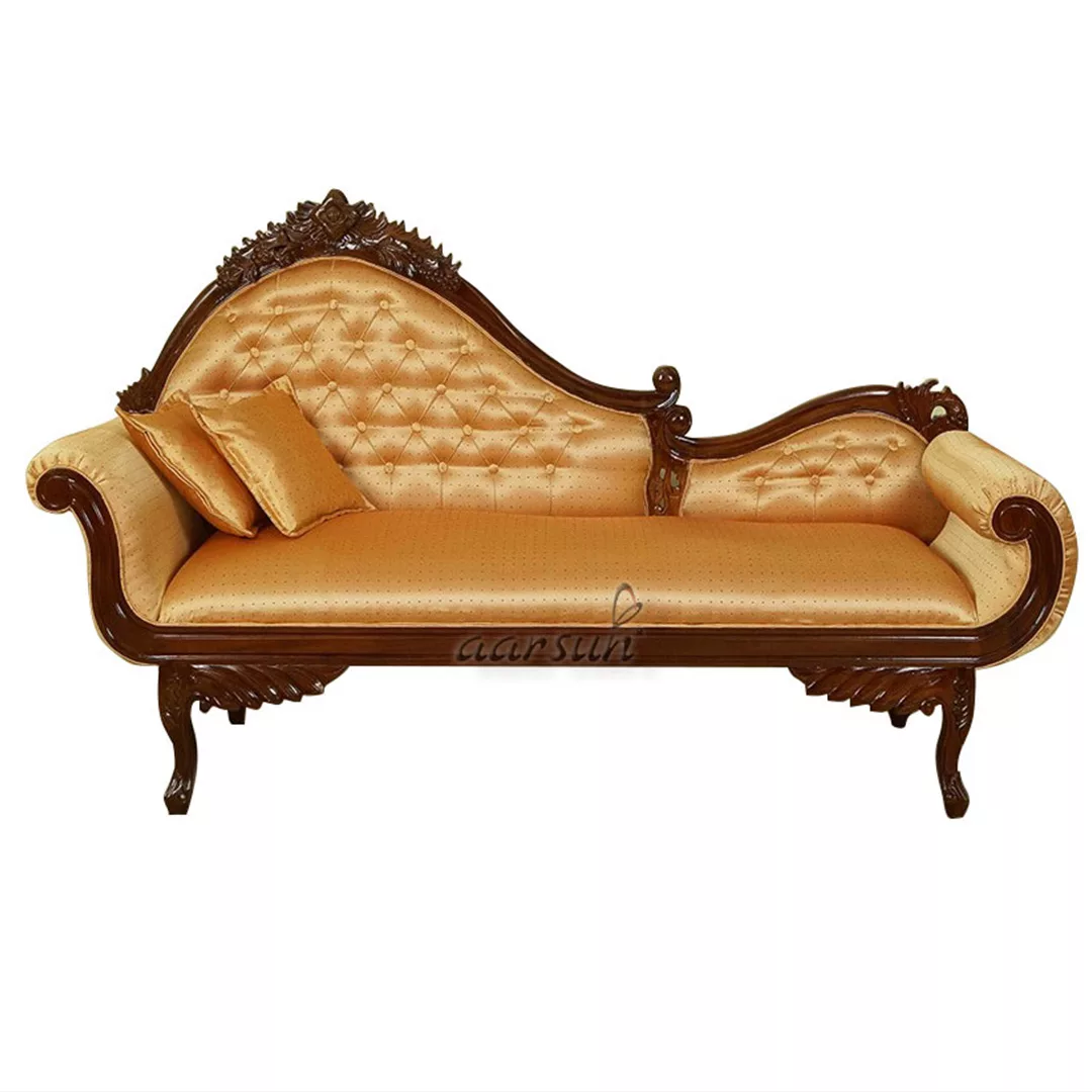Handcrafted Wooden Divan For Living Room