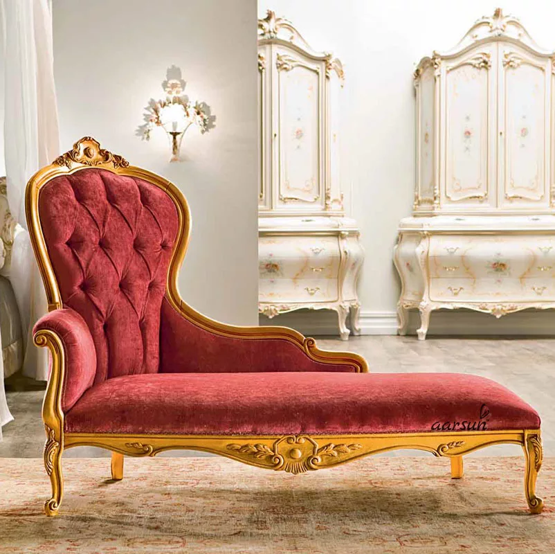 Luxury Fainting Couch For Living Room Area View 4