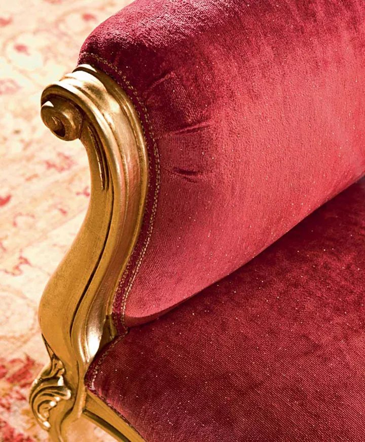 Luxury Fainting Couch For Living Room Area View 5