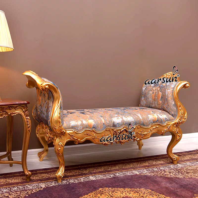 Royal Settee In Solid Wood