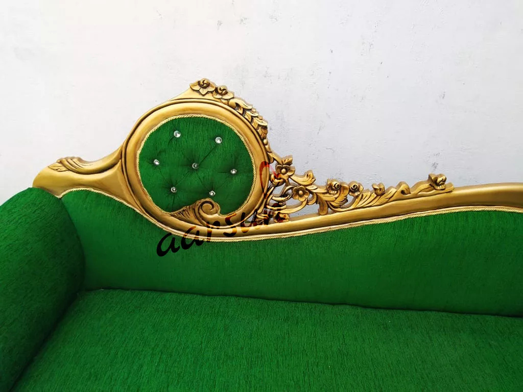 Royal Wooden Couch in Teak Wood view 4