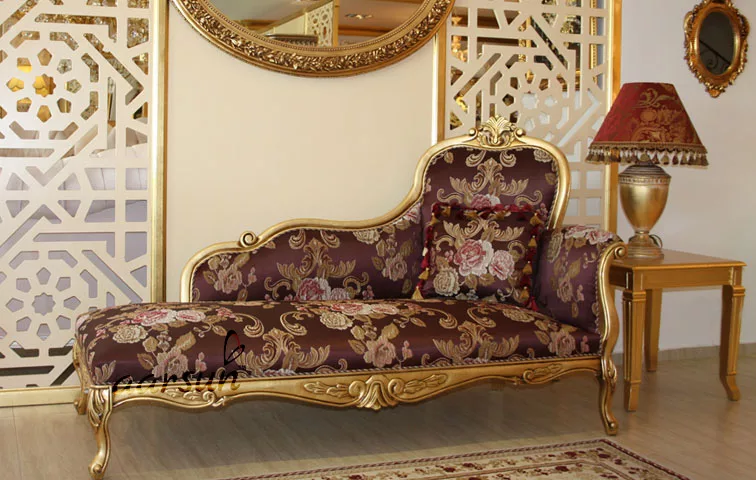 Royal Wood Chaise Lounge For Home